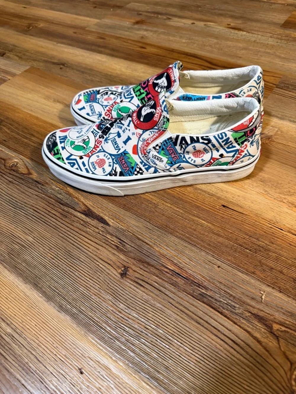 Vans sticker mashup classic slip on Multicolor  Sneakers - Picture 2 of 6